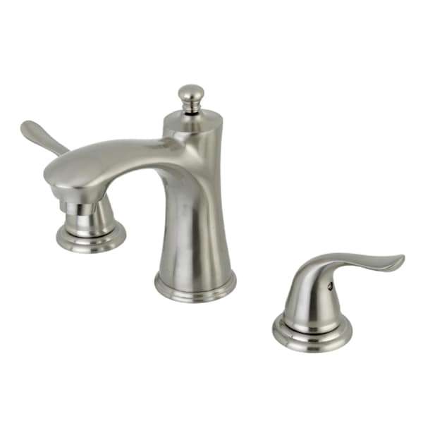8" Widespread Bathroom Faucet, Brushed Nickel